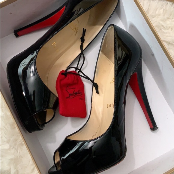 Christian Louboutin Shoes - Very prive 120 patent calf
